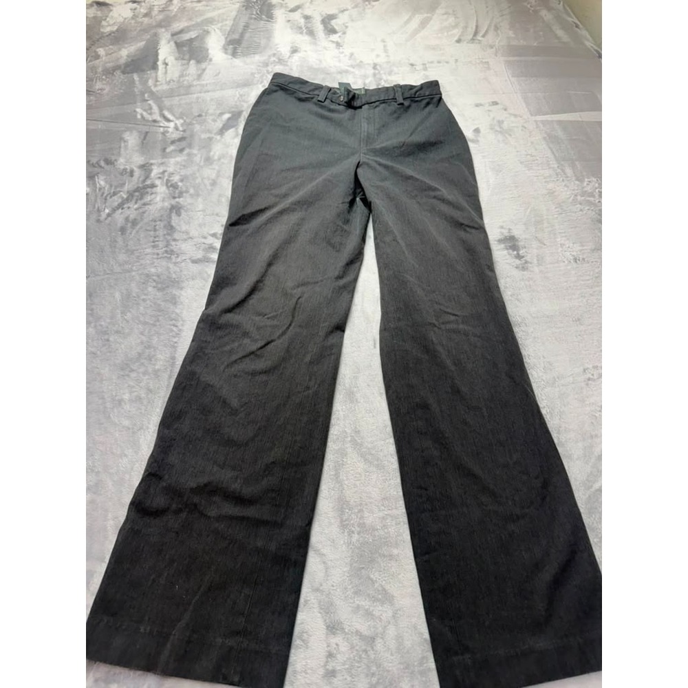 Banana Republic Hampton Women's 4L Stretch Gray Dress Pants Trousers [A308]